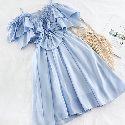 Model de rochie de dama cu croiala moderna in mai multe culori diferite