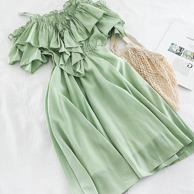 Model de rochie de dama cu croiala moderna in mai multe culori diferite