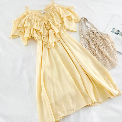 Model de rochie de dama cu croiala moderna in mai multe culori diferite