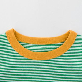 Дамска тениска за момчета в зелен цвят с апликация