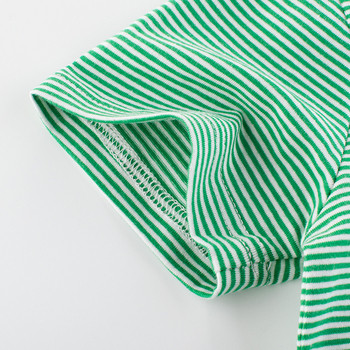Дамска тениска за момчета в зелен цвят с апликация