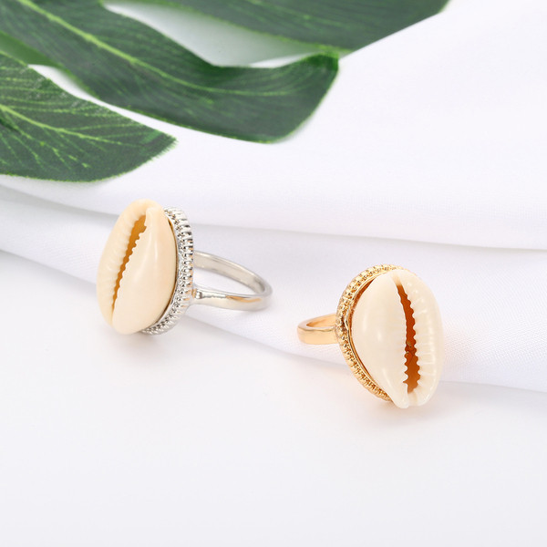 Inel de damă de zi cu zi în două culori