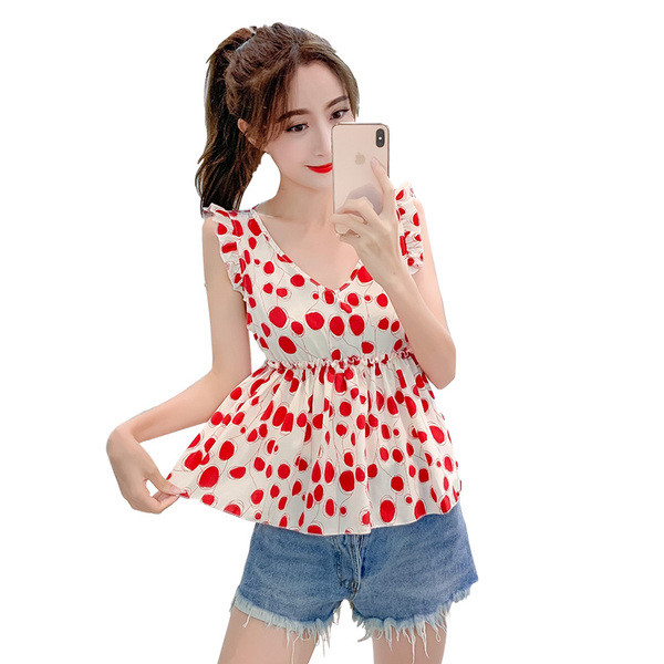 Maieu casual dama cu decolteu in V in mai multe culori