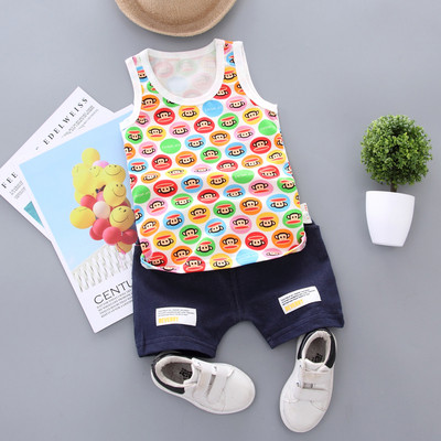 Set zilnic pentru bebeluși, maiou și bluză în diferite culori pentru băieți