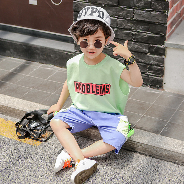 Set modern pentru copii in trei culori - pentru baieti