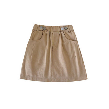 Fusta dama casual cu talie elastica in mai multe culori