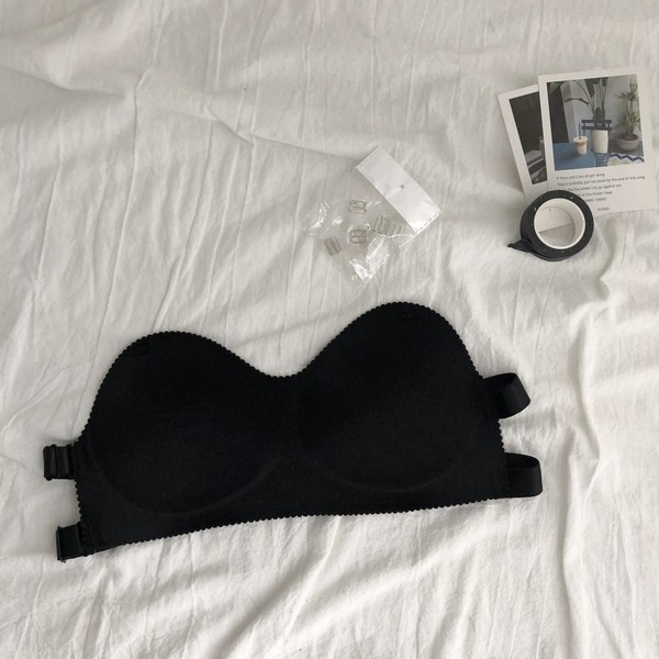 Sutien de damă elegant tip bridgette în negru și bej