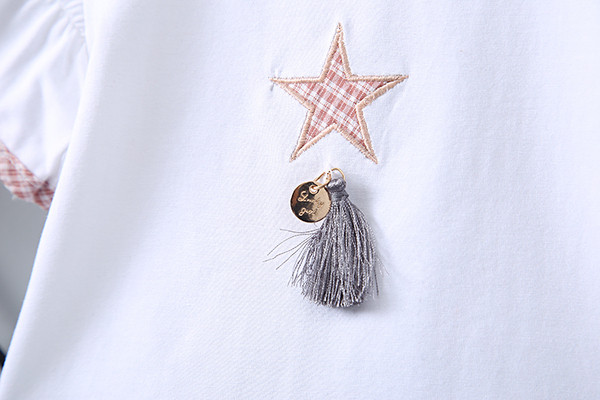 Új modell gyerekszett három színben kétrészes szoknya + blúz