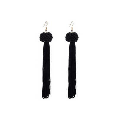 Cercei lungi de damă în cinci culori