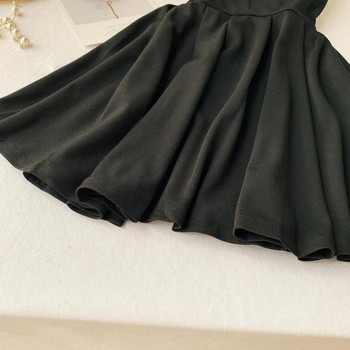 Rochie de dama eleganta de culoare neagra - model croiat