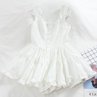 Salopetă de damă modernă cu bretele largi în patru culori