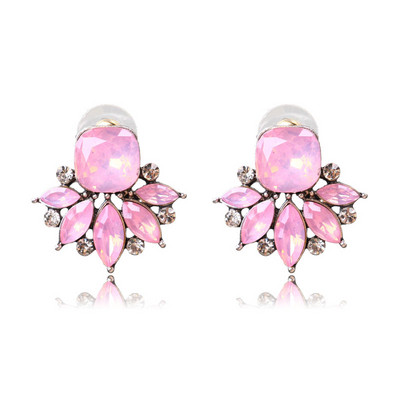 Cercei moderni de dama in patru culori