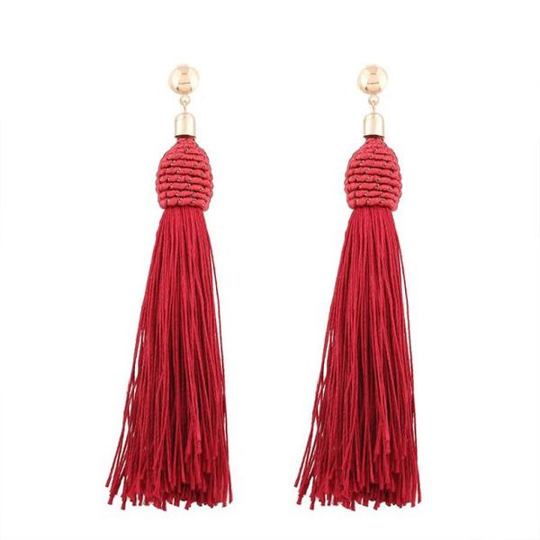 Cercei lungi de dama in mai multe culori diferite