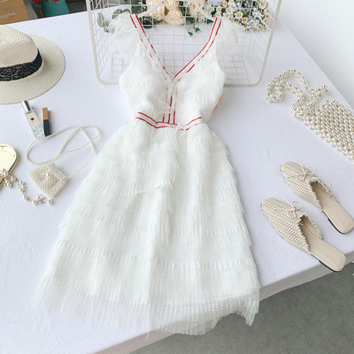 Model de rochie de dama modern croiat in culori vii