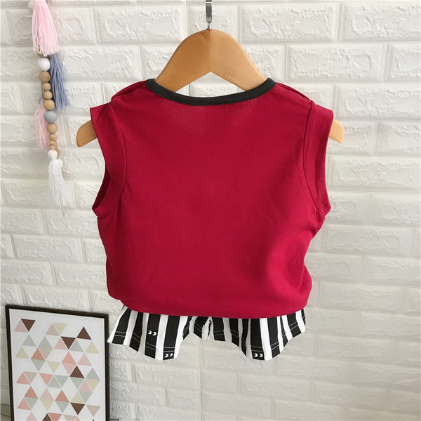 Set sport pentru copii pentru baieti in rosu