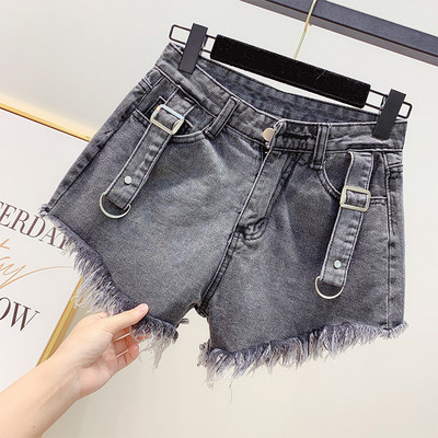 Pantaloni scurți de blugi în două culori