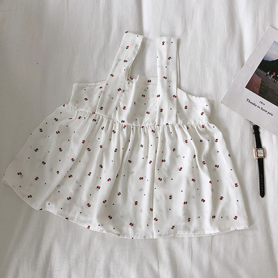 Maieu casual de damă cu bretele largi în patru culori