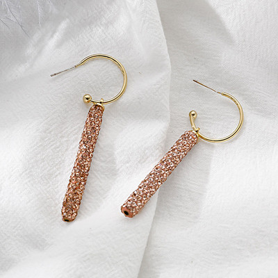 Cercei eleganti de dama in patru culori cu pietre