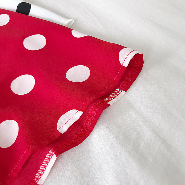 Modern női rövidnadrág pöttyökkel több színben