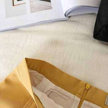 Modern női szoknya magas derékkal, négy színben