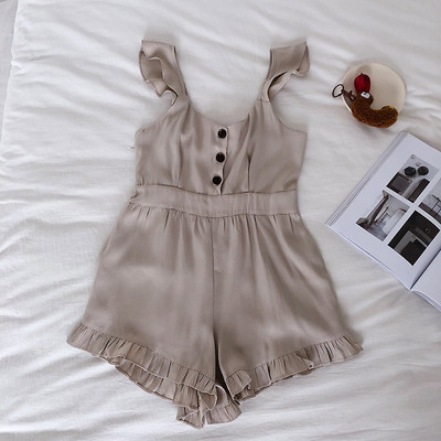 Salopeta de dama moderna cu nasturi in trei culori