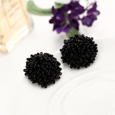 Modern női fülbevaló gyöngyökkel több színben