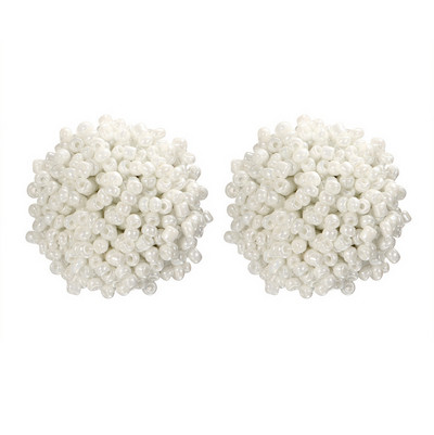 Modern női fülbevaló gyöngyökkel több színben