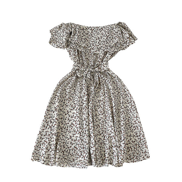 Rochie casual de dama cu umerii goi in mai multe culori