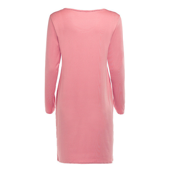 Alkalmi női ruha V-nyakú kismamáknak három színben