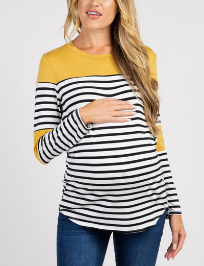 Bluză casual de damă cu mâneci lungi în două culori