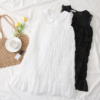 Rochie de dama eleganta model nou in alb si negru