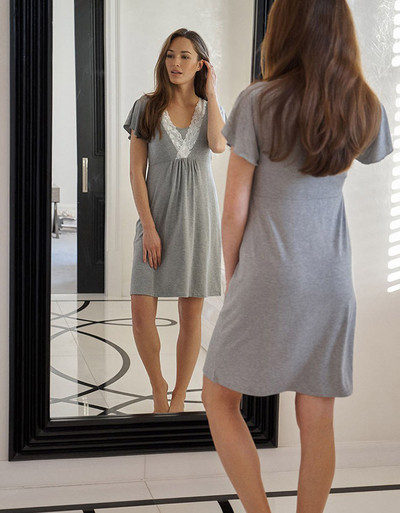 Női hálóing szoptatós anyáknak több színben