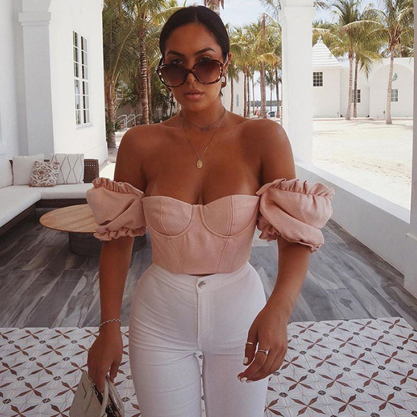 Bluza de dama eleganta model scurta in roz