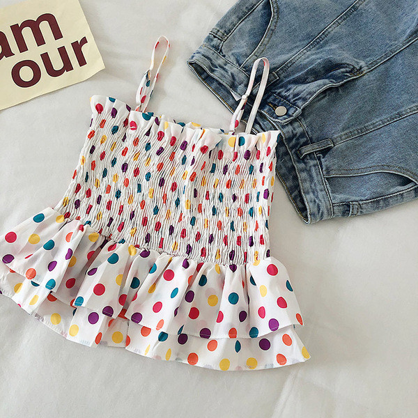 Maieu de dama cu bretele subtiri in mai multe culori