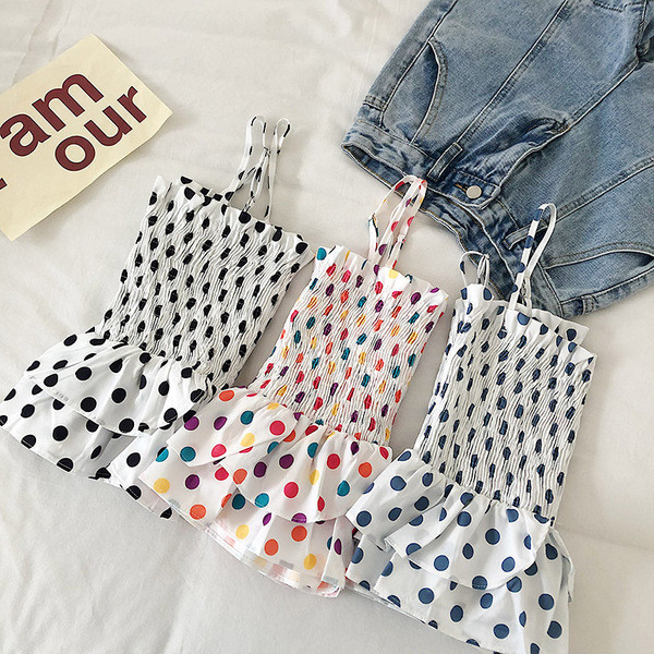 Maieu de dama cu bretele subtiri in mai multe culori