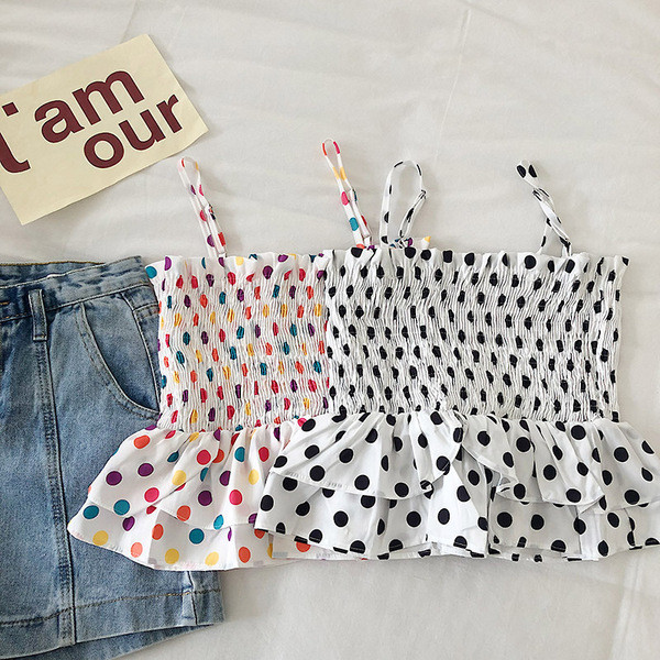 Maieu de dama cu bretele subtiri in mai multe culori