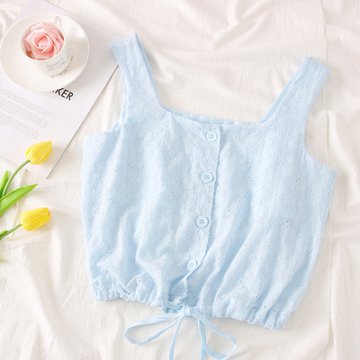 Maiou zilnic de damă cu bretele în patru culori