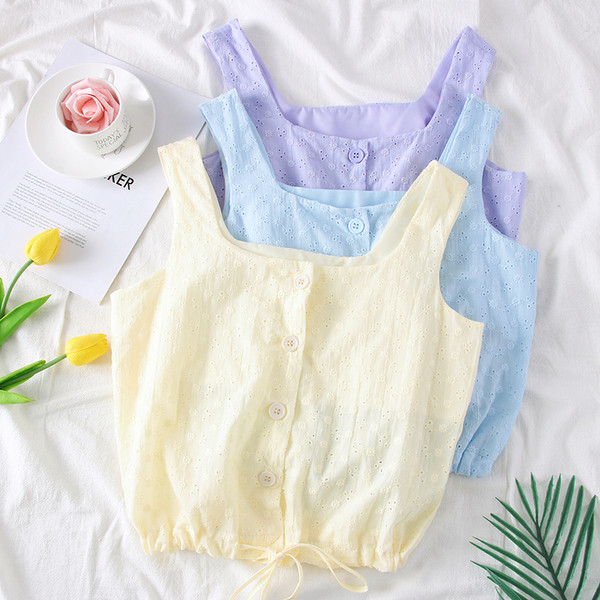 Maiou zilnic de damă cu bretele în patru culori