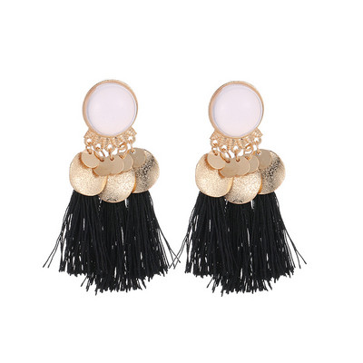 Cercei lungi de dama in mai multe culori