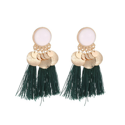 Cercei lungi de dama in mai multe culori