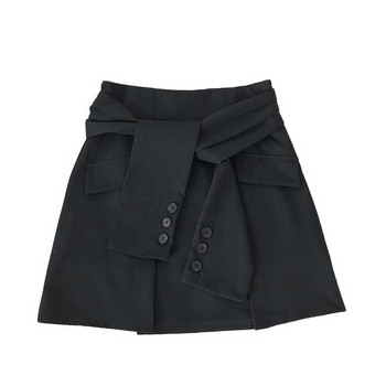 Fusta de dama model nou cu talie inalta in trei culori