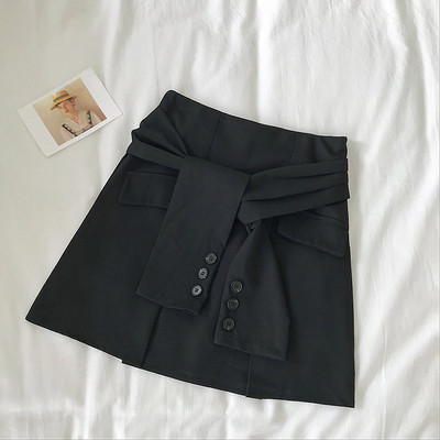 Fusta de dama model nou cu talie inalta in trei culori