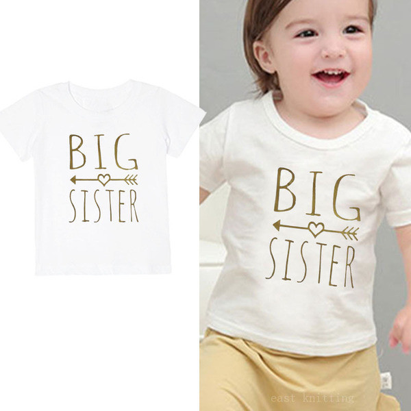 Modern gyerek póló fehér felirattal