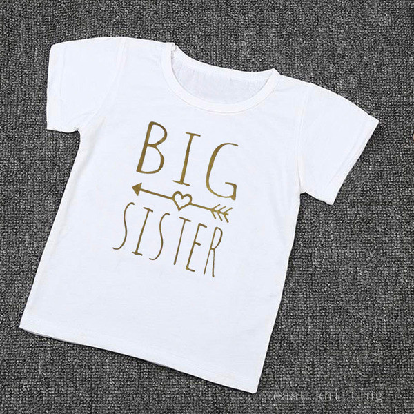 Modern gyerek póló fehér felirattal