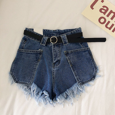 Női rövidnadrág övvel több színben