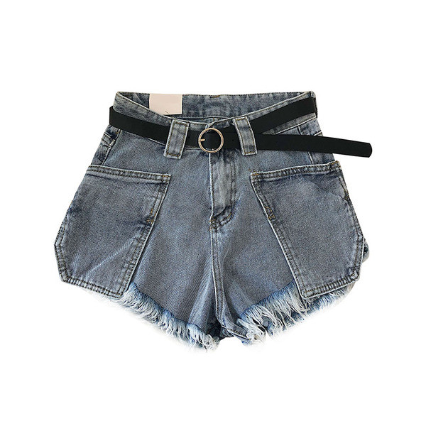 Női rövidnadrág övvel több színben
