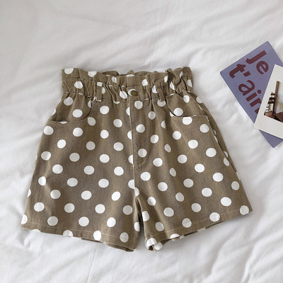 Alkalmi női rövidnadrág elasztikus derékkal, három színben