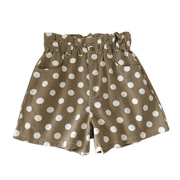 Alkalmi női rövidnadrág elasztikus derékkal, három színben