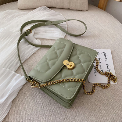 Geanta de dama eleganta cu decor metalic in patru culori