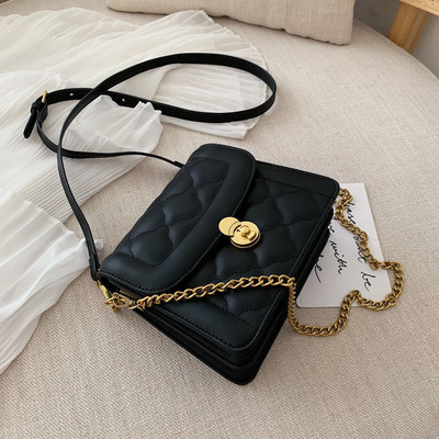 Geanta de dama eleganta cu decor metalic in patru culori